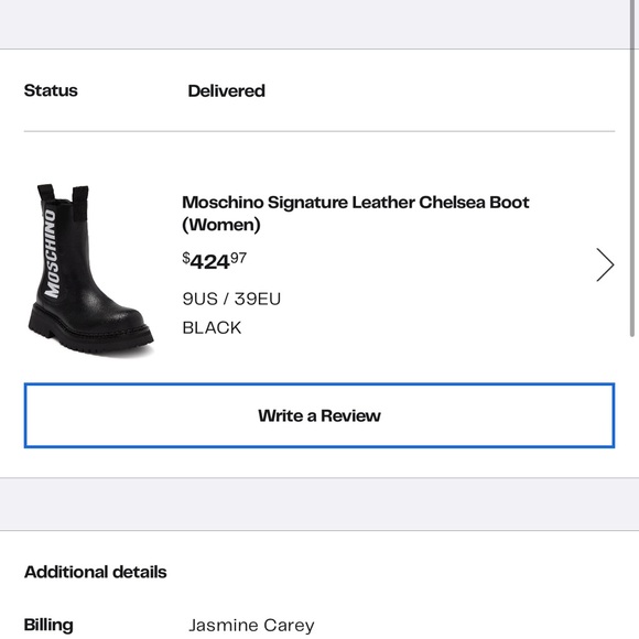 Moschino Leather boots - Picture 3 of 3